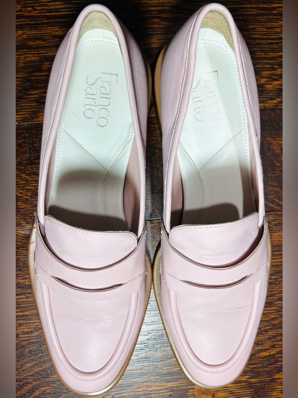 Franco Sarto Women’s Blush/ Pink Loafers Size 10M